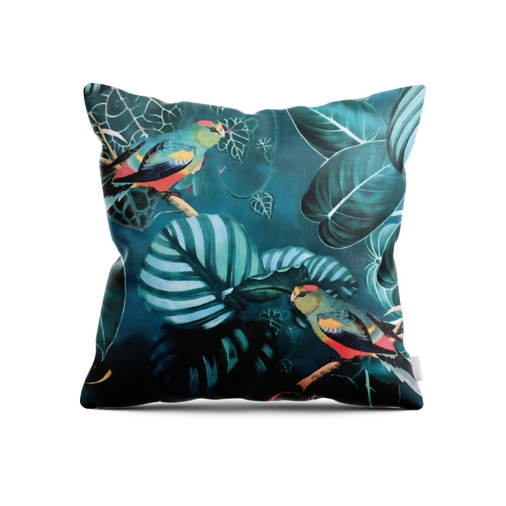 Birds & Plants Print